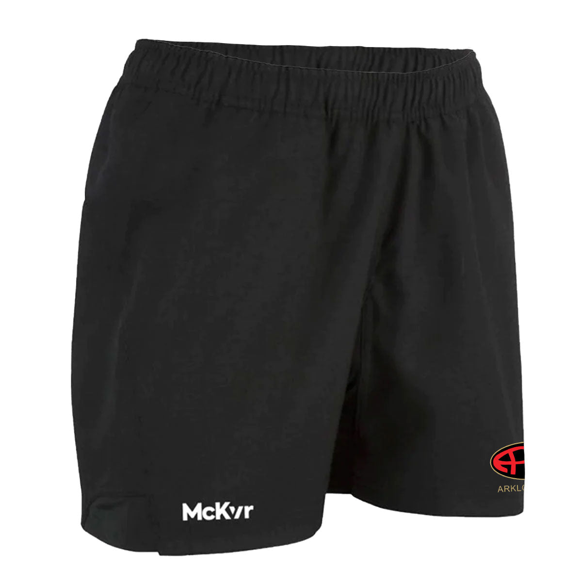 Mc Keever Arklow RFC Core 22 Rugby Shorts Youth Black McKeever Sports UK