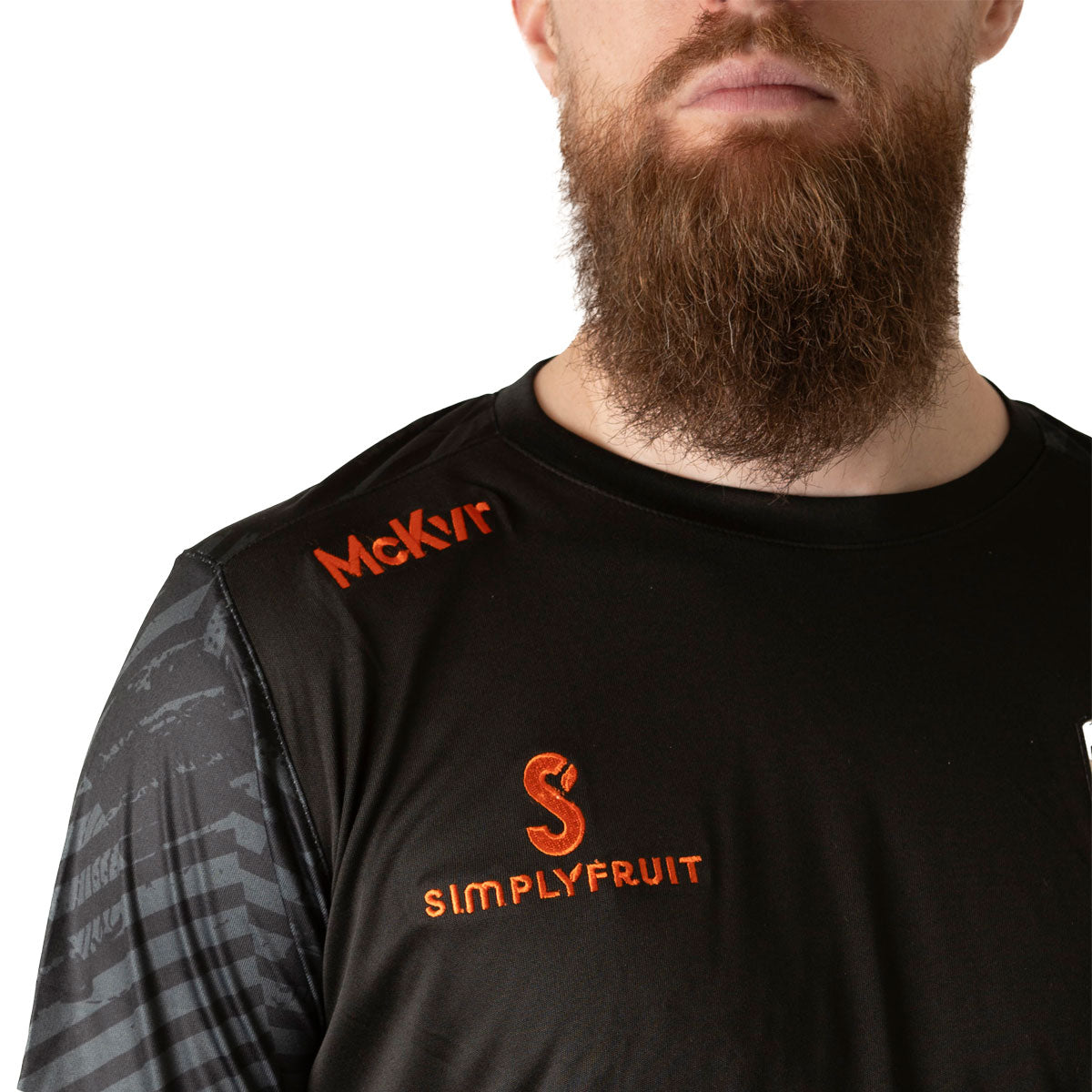 Mc Keever Armagh GAA Boost Tee - Adult - Black/Charcoal