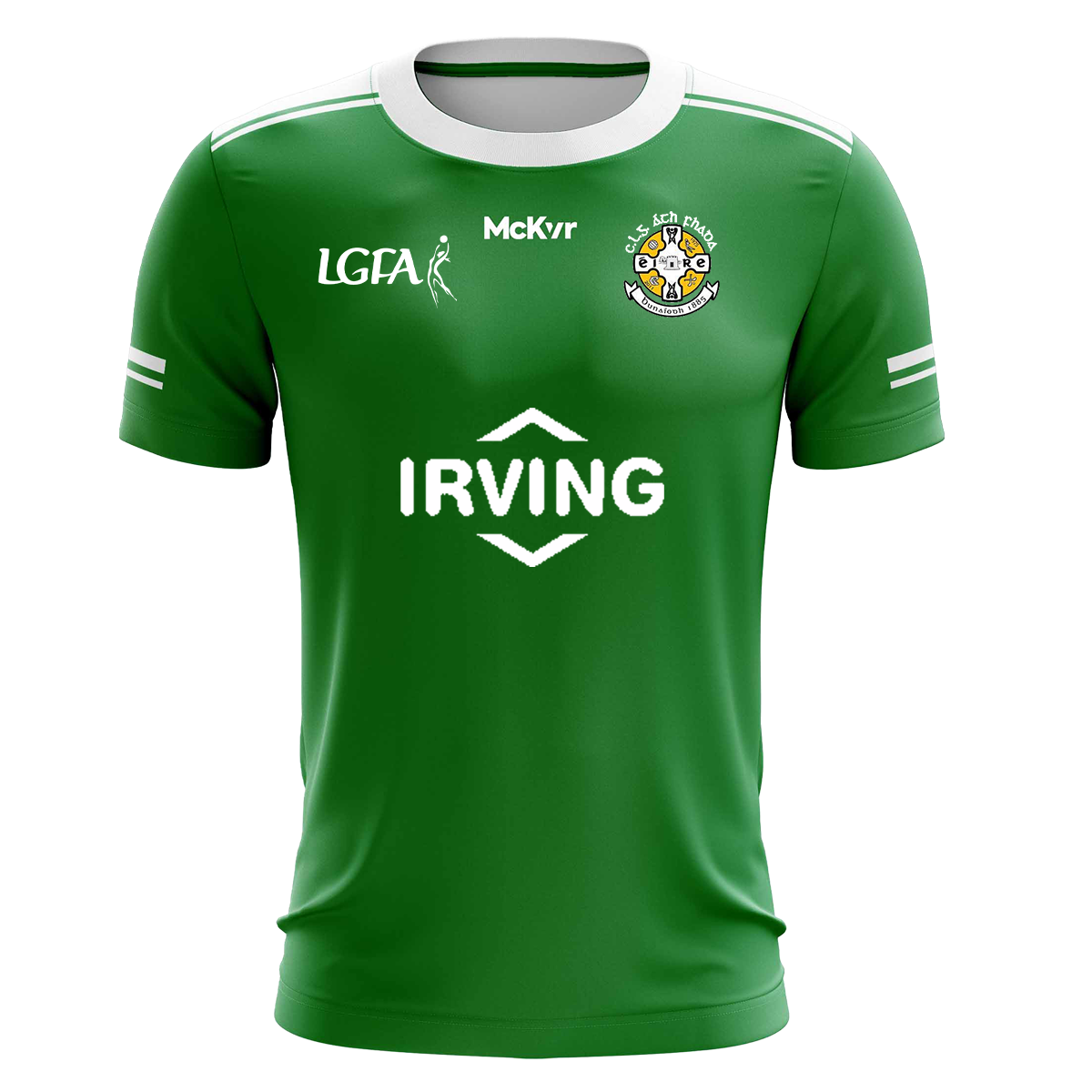 Mc Keever Aghada LGFA Playing Jersey - Youth - Green