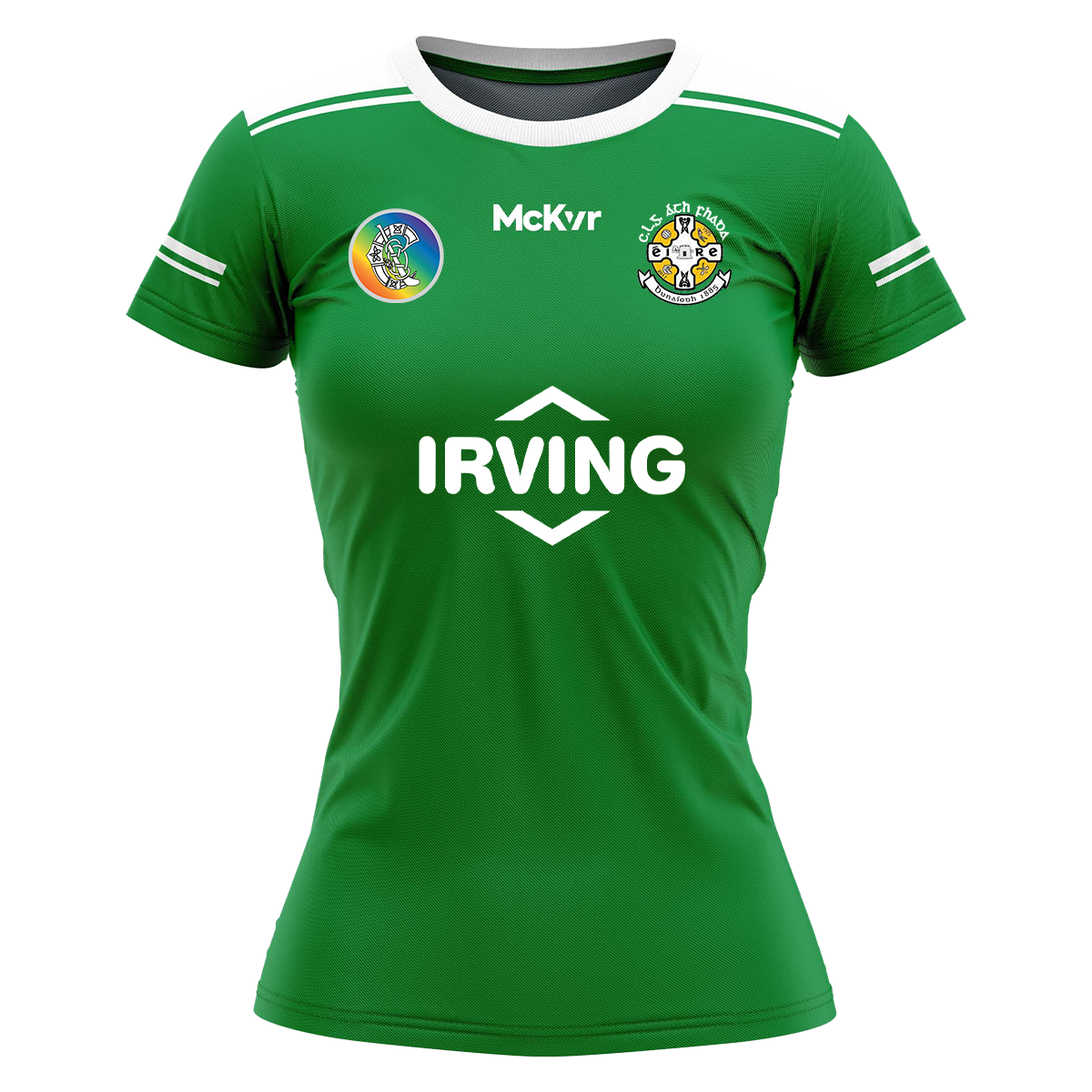Mc Keever Aghada Camogie Playing Jersey - Womens - Green