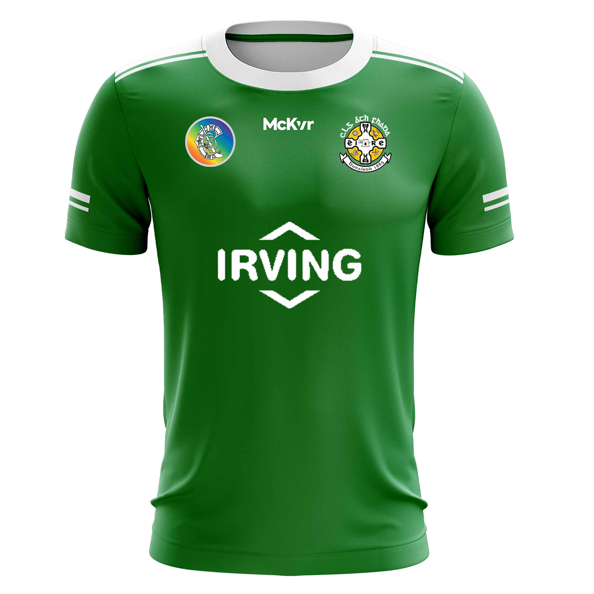 Mc Keever Aghada Camogie Playing Jersey - Youth - Green