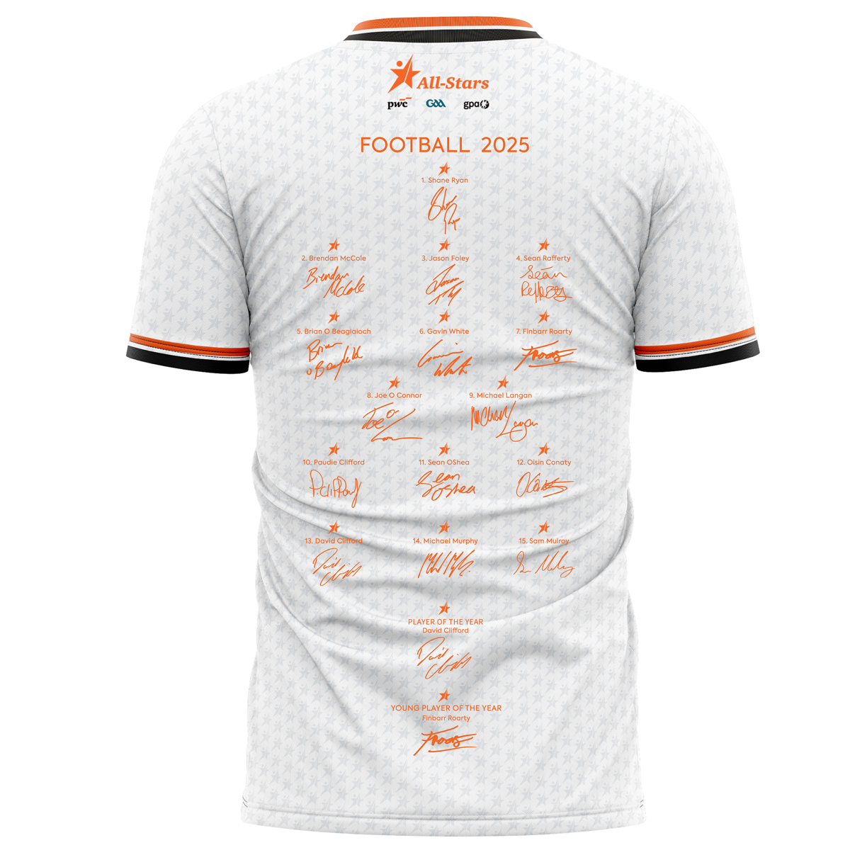 McKvr PwC All-Stars Football Jersey - Adult - White