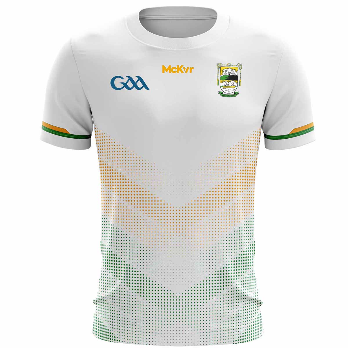 An Riocht Logo McKvr An Riocht GFC Training Jersey - Adult - White – McKeever Sports UK