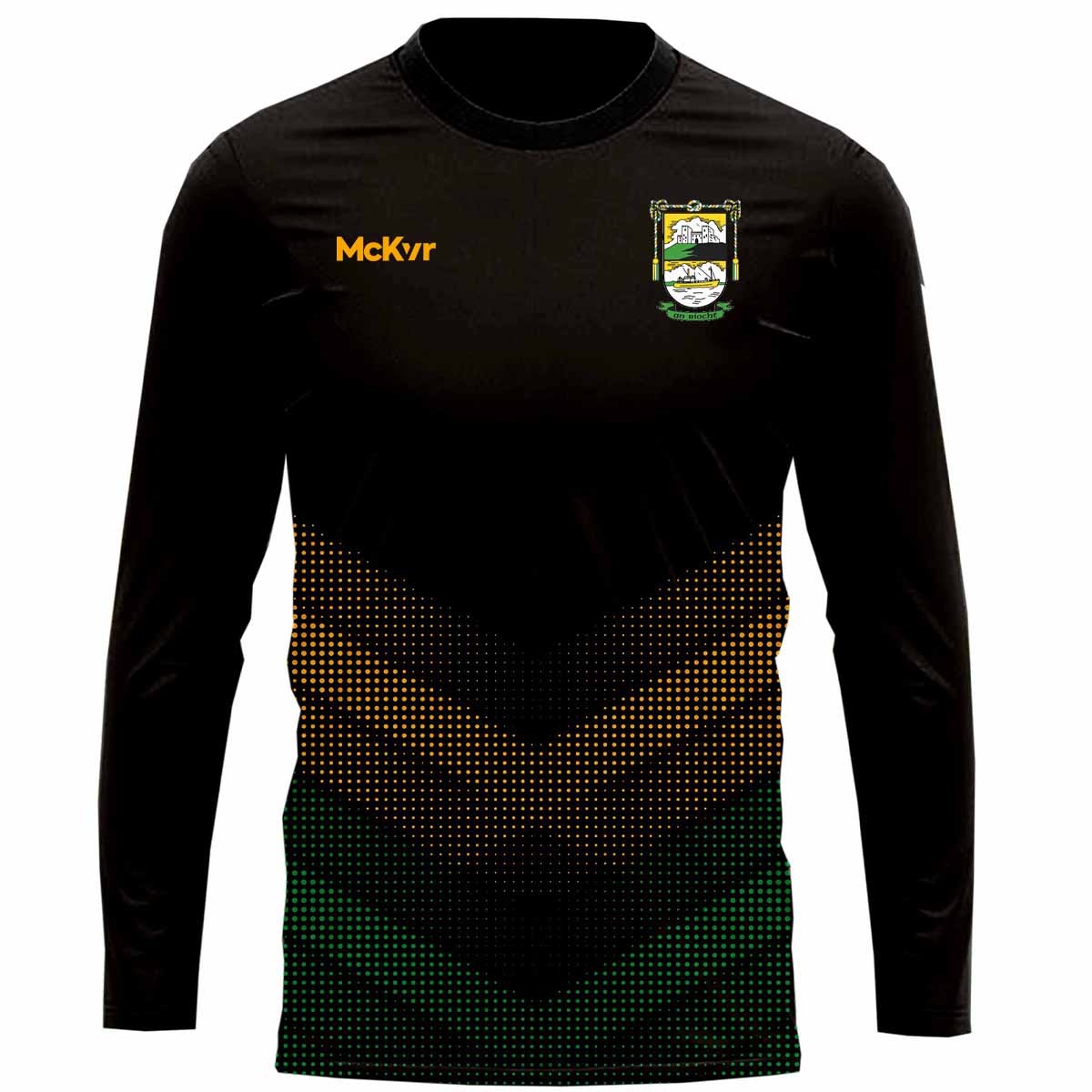 McKvr An Riocht GFC Long Sleeve Tech Top - Youth - Black