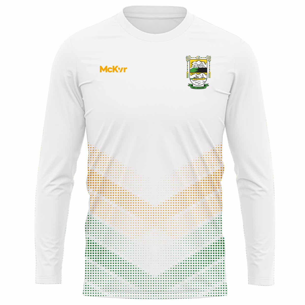 Mc Keever An Riocht GFC Long Sleeve Tech Top - Adult - White
