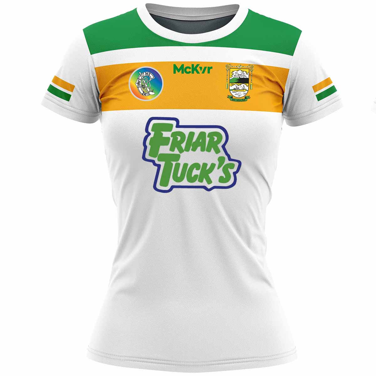An Riocht Logo McKvr An Riocht Camogie Playing Jersey - Womens - White – McKeever ...