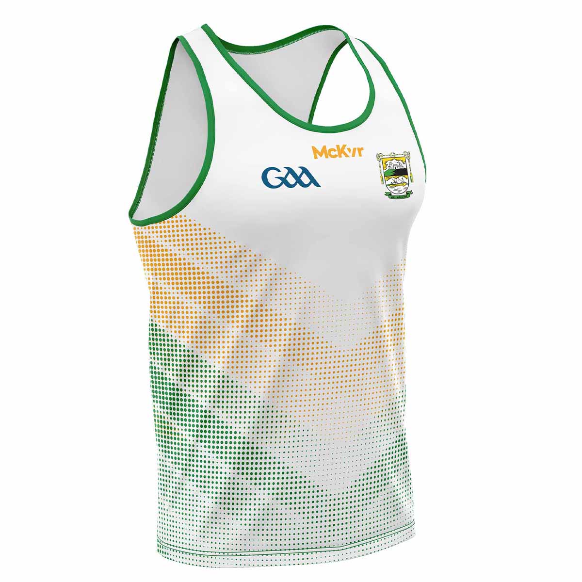 Mc Keever An Riocht GFC Training Vest - Adult - White – McKeever Sports UK