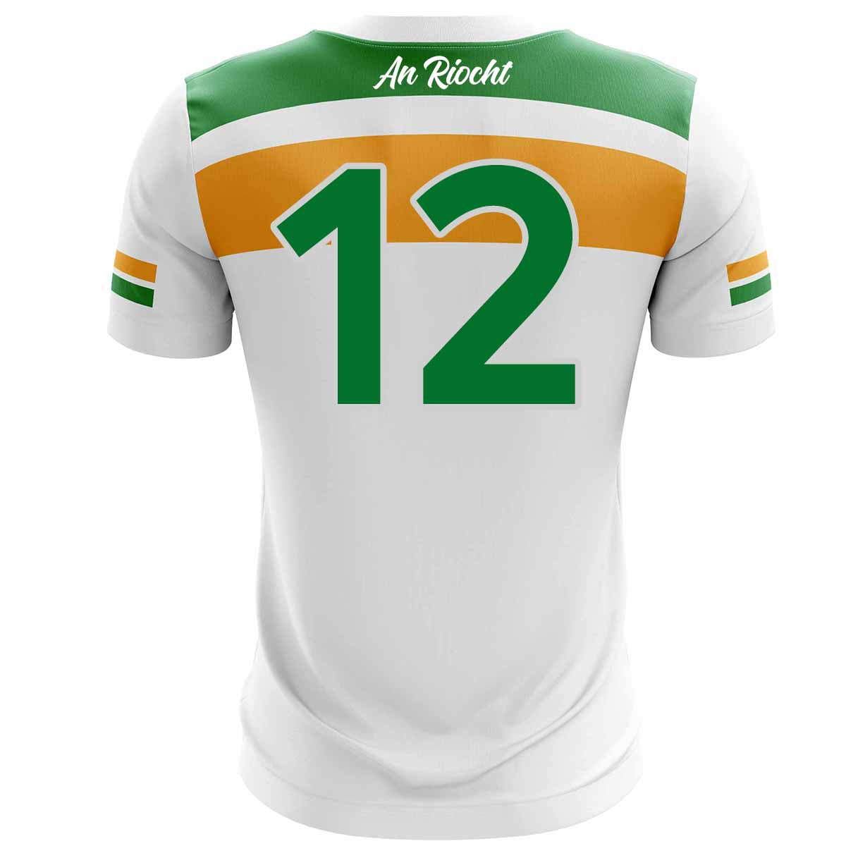McKvr An Riocht LGFA Numbered Playing Jersey - Youth - White – McKeever ...
