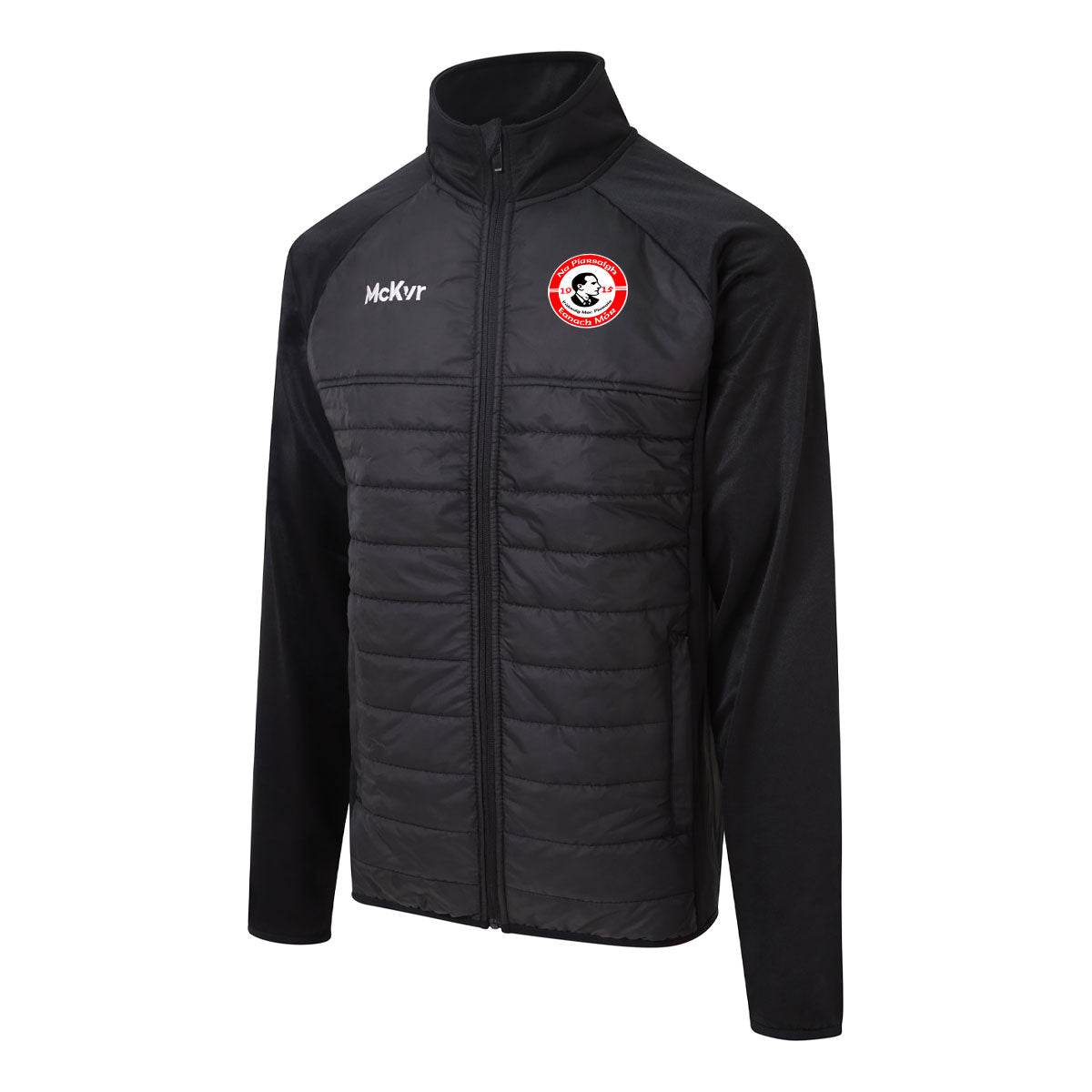 Mc Keever Na Piarsaigh Eanach Mor CLG Core 22 Hybrid Jacket - Adult - Black