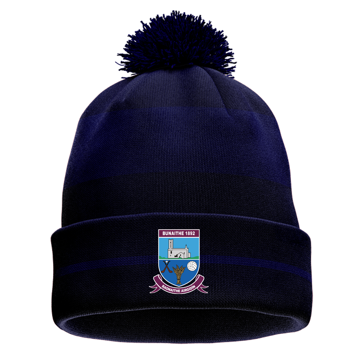 McKvr Argideen Rangers GAA Core Pro Bobble Hat - Adult - Navy/Navy ...