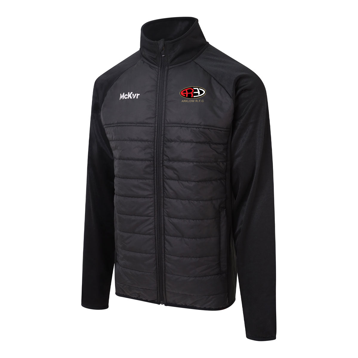 Mc Keever Arklow RFC Core 22 Hybrid Jacket - Youth - Black