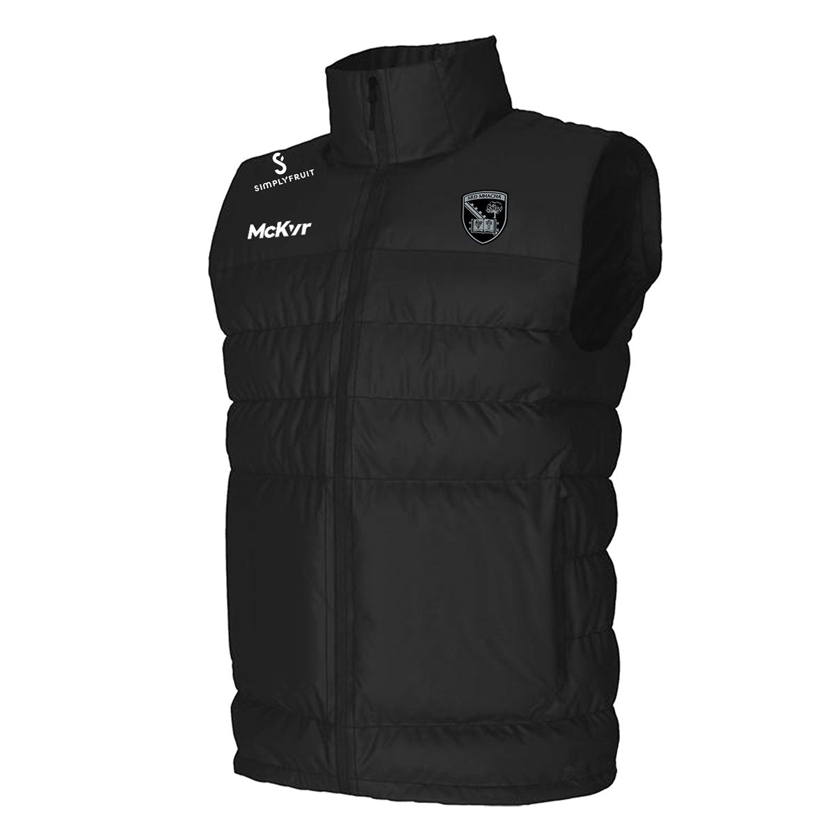 Mc Keever Armagh GAA Core 22 Padded Gilet - Adult - Black
