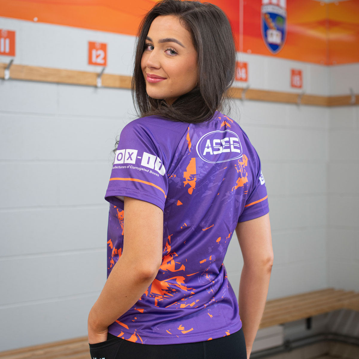 Mc Keever Armagh GAA Official Vital Training Jersey - Womens - Purple/Orange