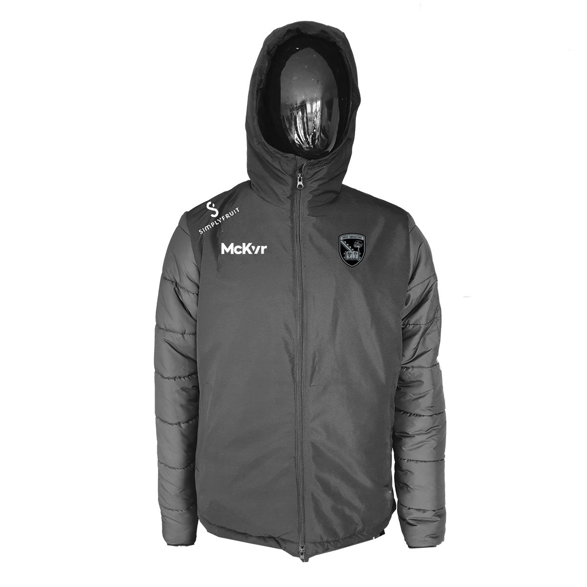 Mc Keever Armagh GAA Core 22 Stadium Jacket - Youth - Black