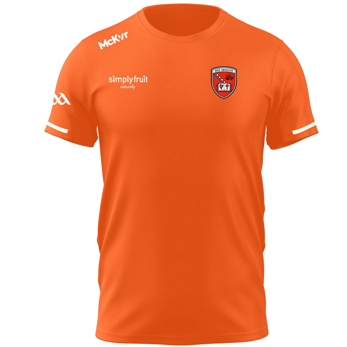 Mc Keever Armagh GAA Official Vital Training T-Shirt - Youth - Orange