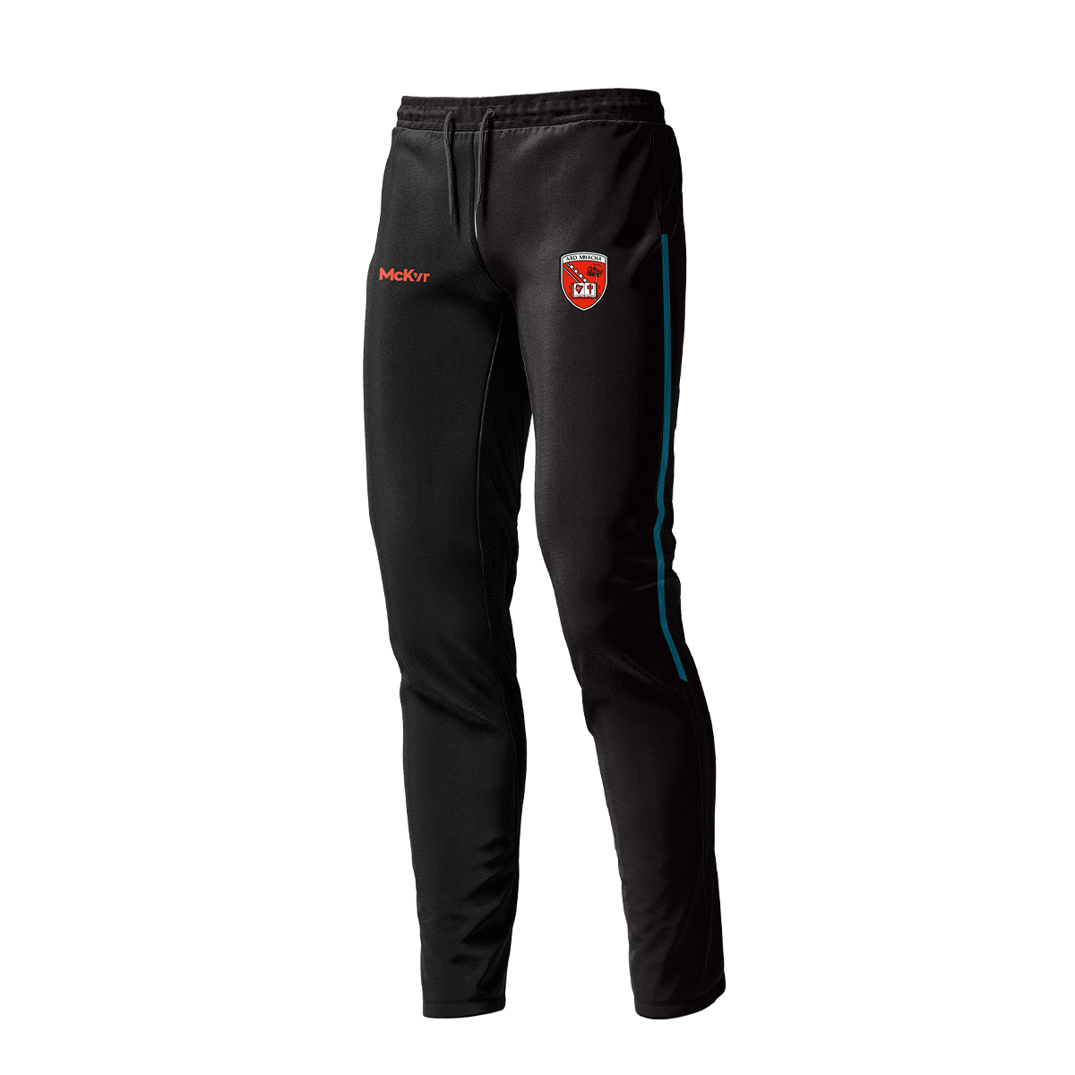 Mc Keever Armagh GAA Official Vital Skinny Pants - Adult - Black/Teal