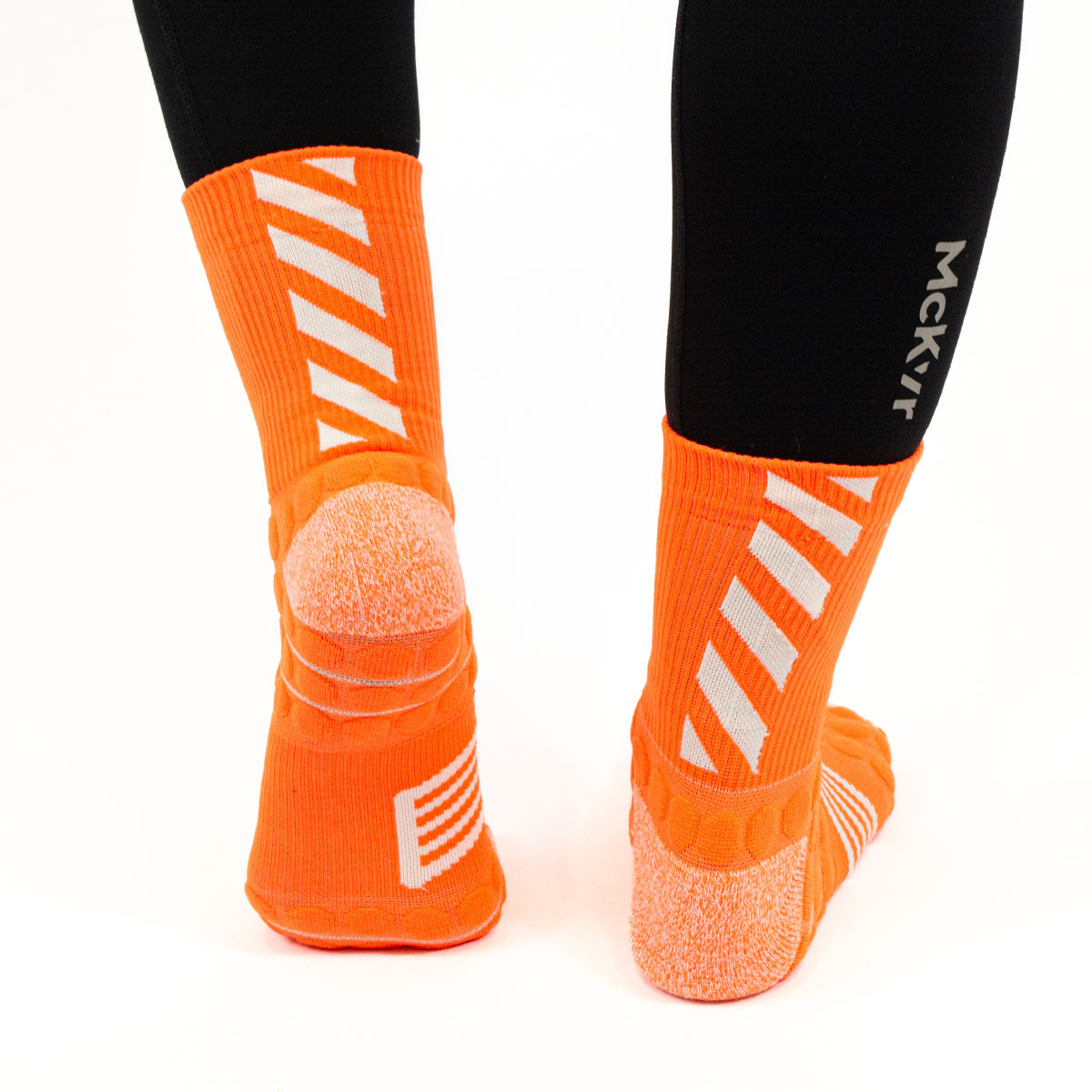 Mc Keever Armagh GAA Official Home Playing Socks - Kids - Orange/White