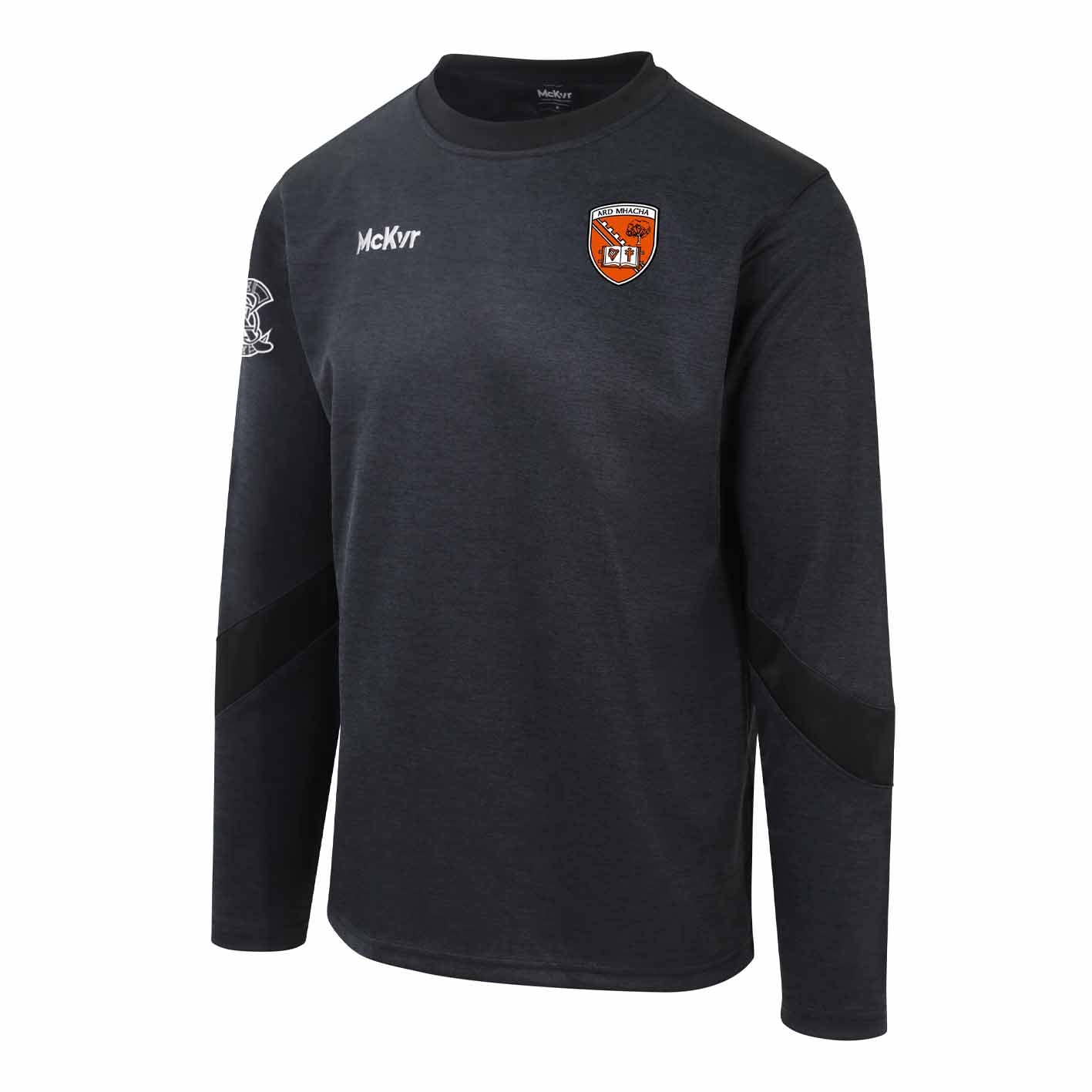 Mc Keever Armagh Camogie Official Core 22 Sweat Top - Youth - Black