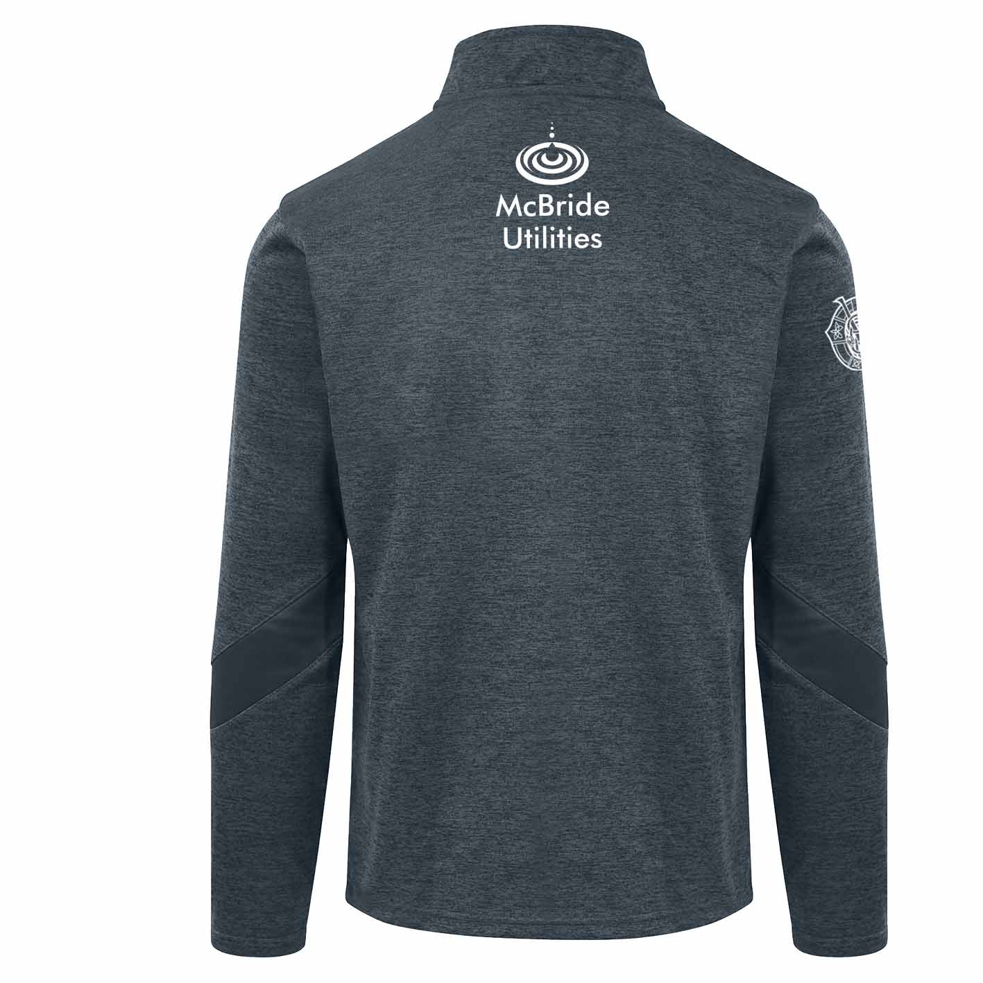 Mc Keever Armagh Camogie Official Core 22 1/4 Zip Top - Youth - Charcoal