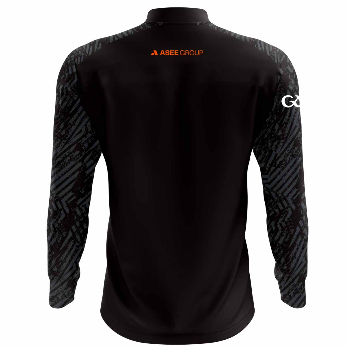 Mc Keever Armagh GAA Boost 1/4 Zip - Youth - Black/Charcoal