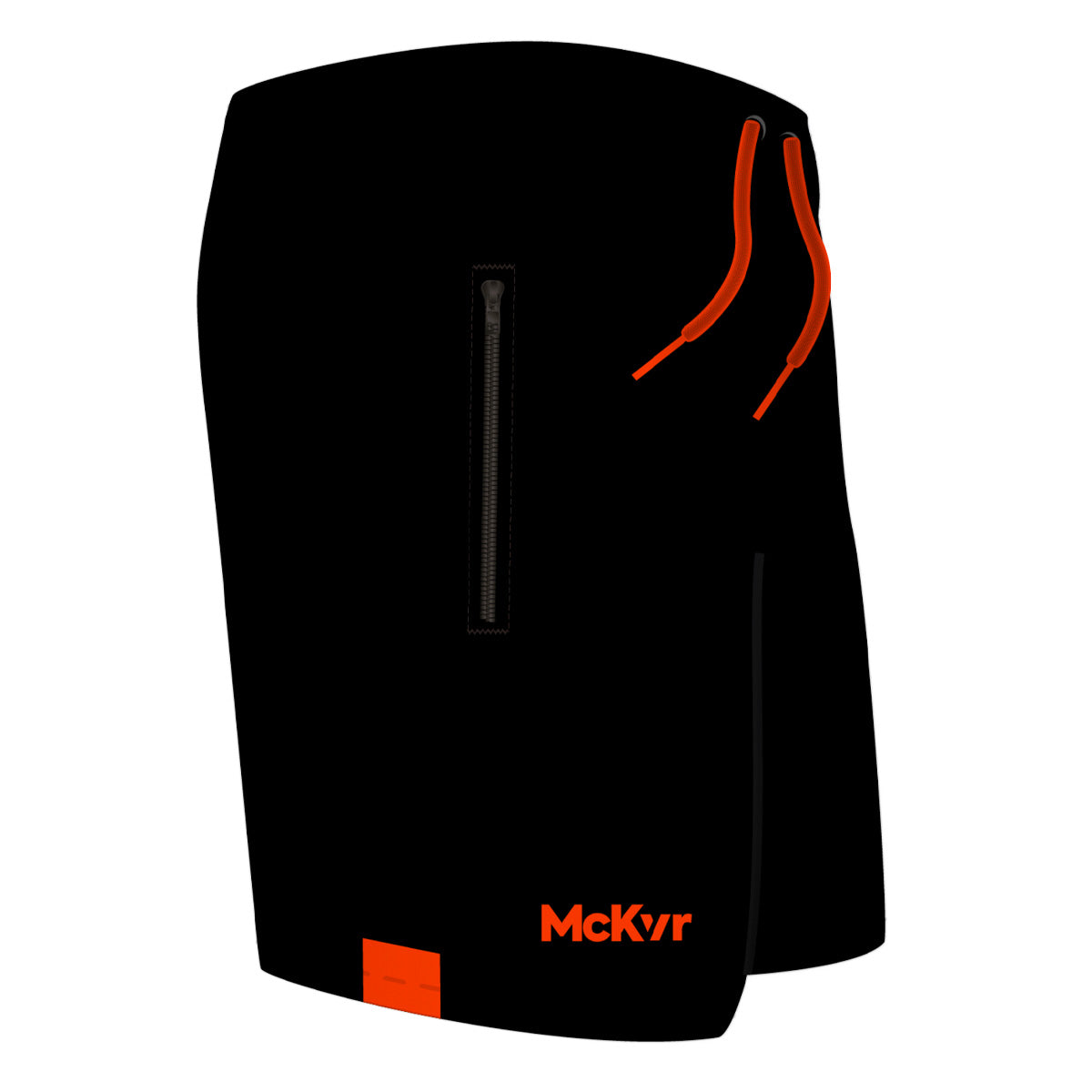 McKvr Armagh GAA Official Pulse Leisure Shorts - Adult - Black/Orange