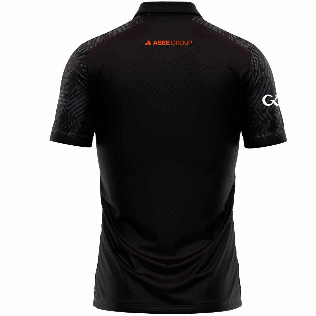 Mc Keever Armagh GAA Boost Polo Top - Adult - Black/Charcoal