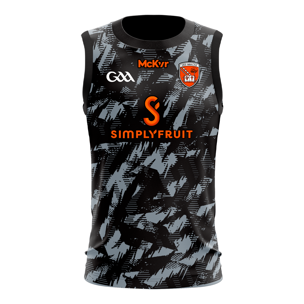 Mc Keever Armagh GAA Boost Vest - Kids - Grey/Black
