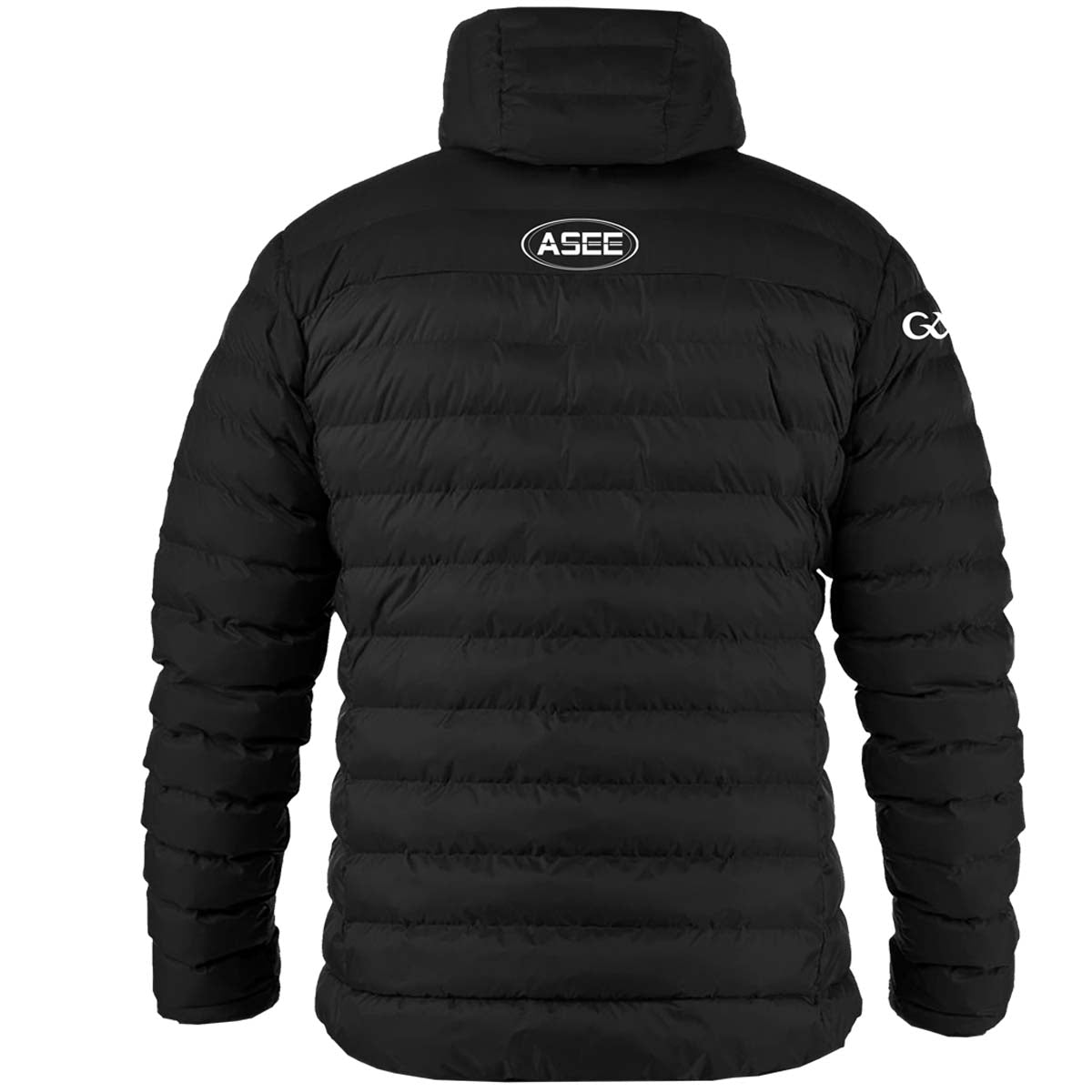 Mc Keever Armagh GAA Official Vital Padded Jacket - Youth - Black/Orange/White
