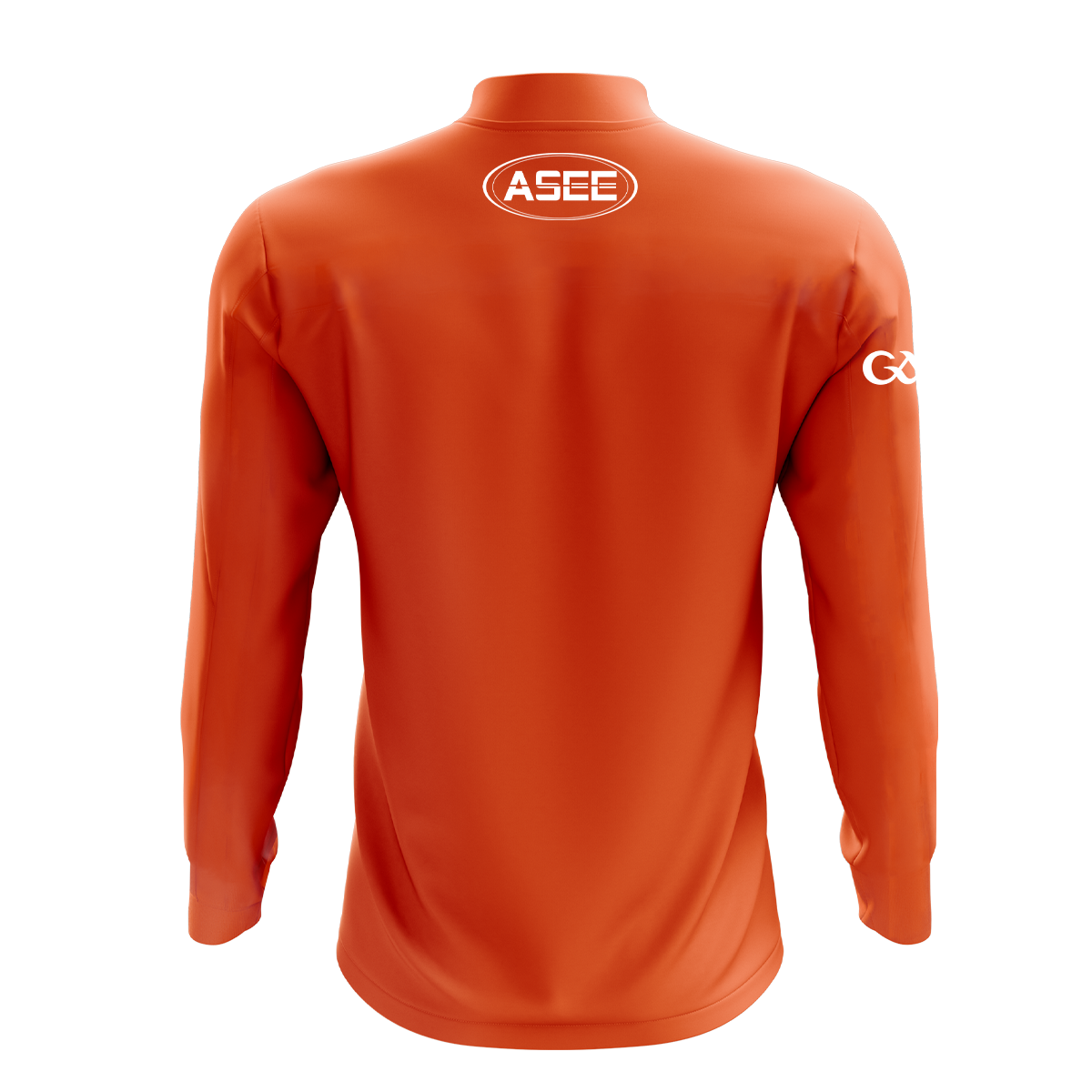 Mc Keever Armagh GAA Official Vital Lightweight 1/4 Zip Top - Youth - Orange