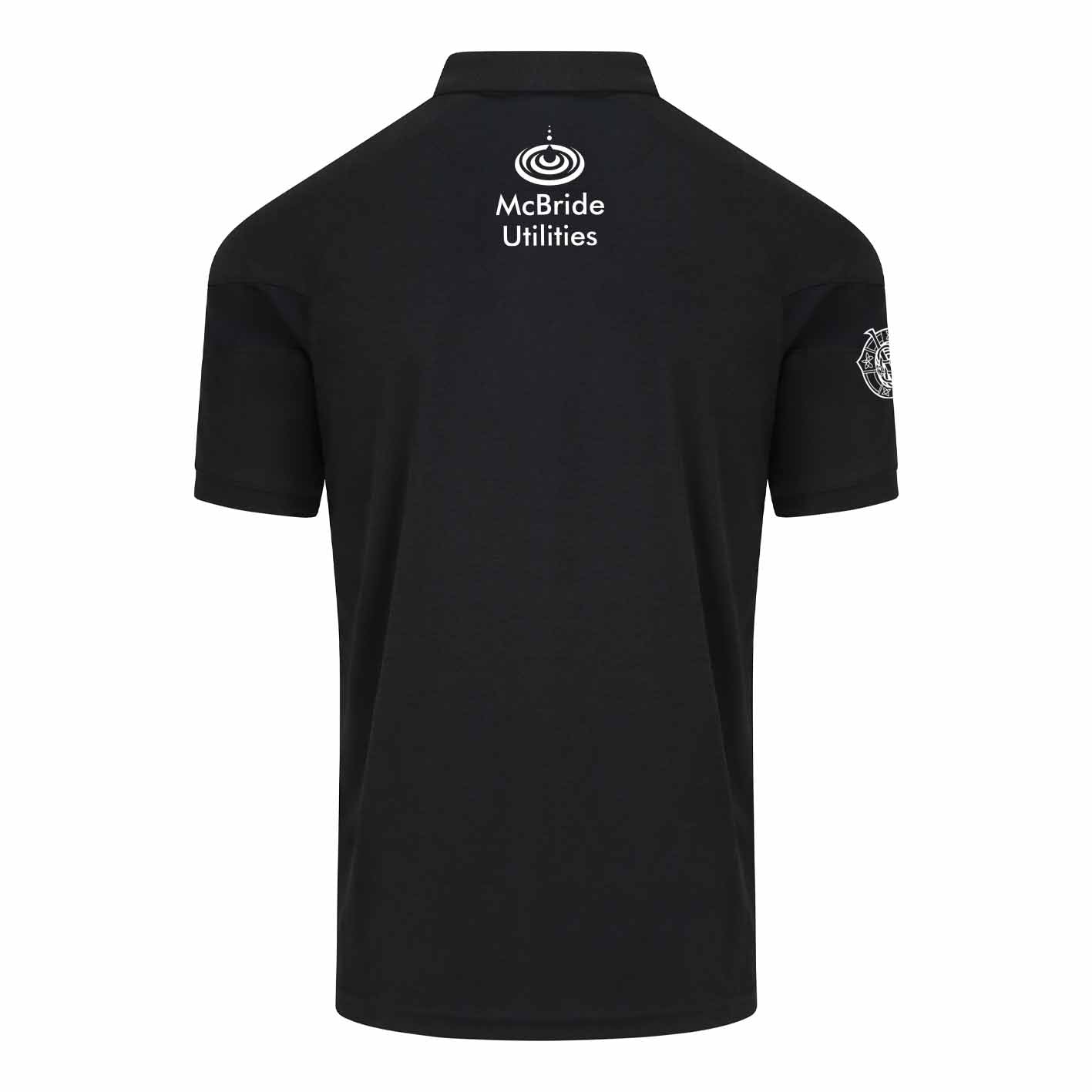 Mc Keever Armagh Camogie Official Core 22 Polo Top - Adult - Black