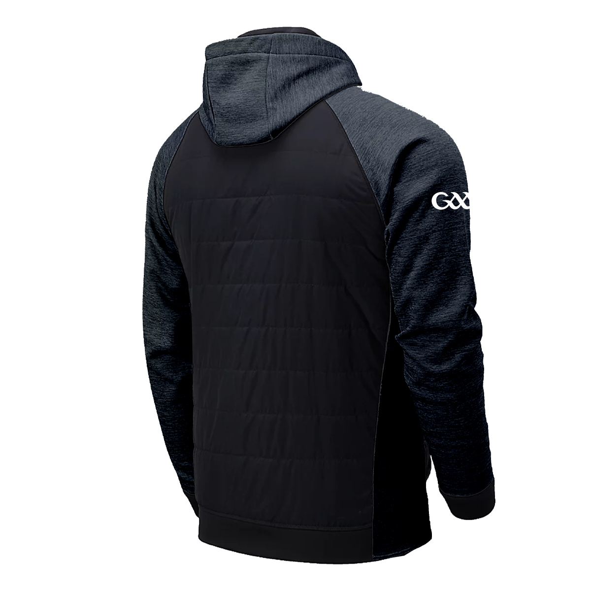 Mc Keever Armagh GAA Interlock Jacket - Youth - Charcoal/Black