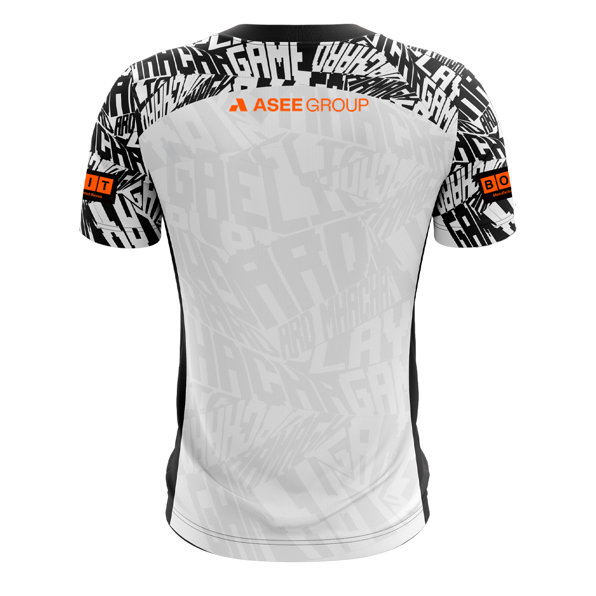 McKvr Armagh GAA Edge Training Jersey - Adult - White/Black