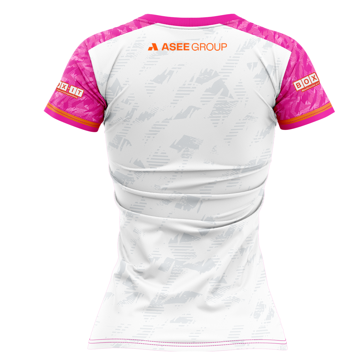 Mc Keever Armagh GAA Boost Training Jersey - Womens - White/Pink
