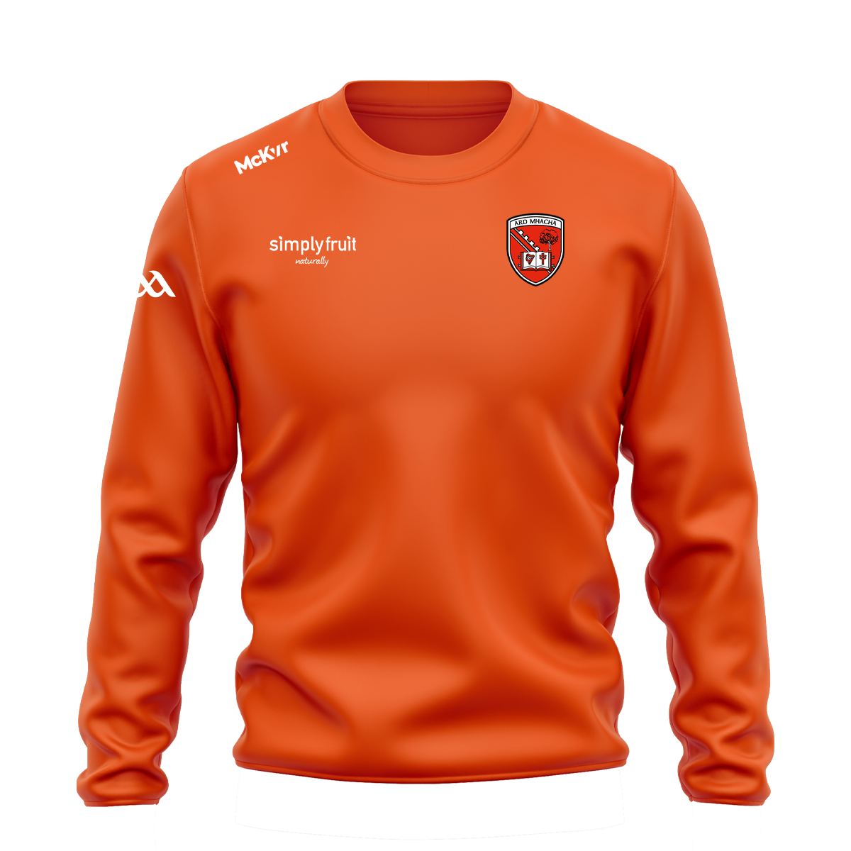 Mc Keever Armagh GAA Official Vital Sweat Top - Youth - Orange