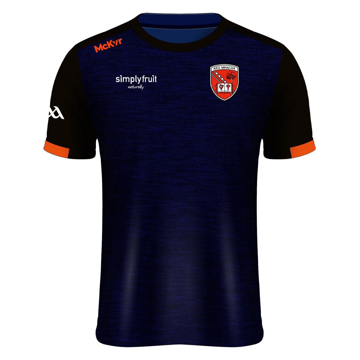 McKvr Armagh GAA Official Pulse Training Tee - Adult - Navy/Black