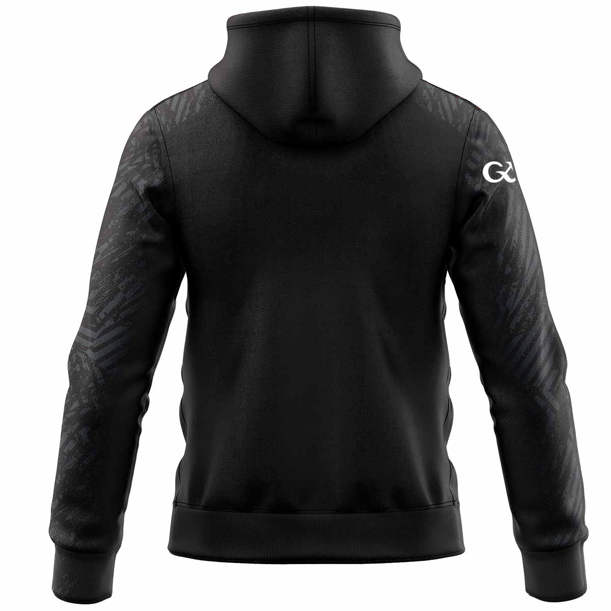 Mc Keever Armagh GAA Boost Full Zip Hoodie - Youth - Black/Charcoal