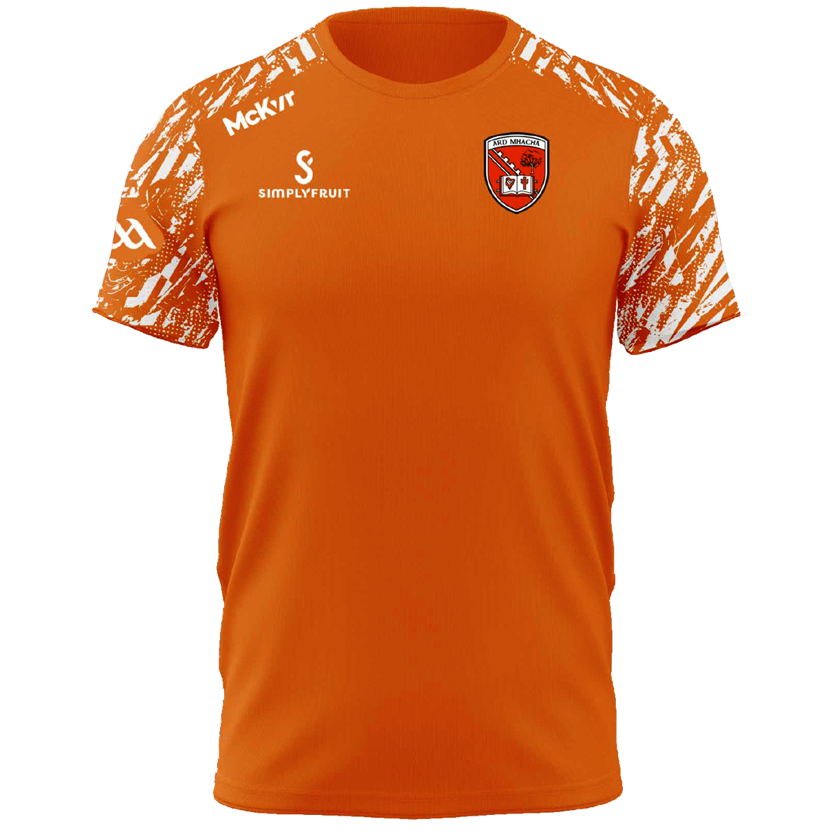Mc Keever Armagh GAA Boost Tee - Youth - Orange/White