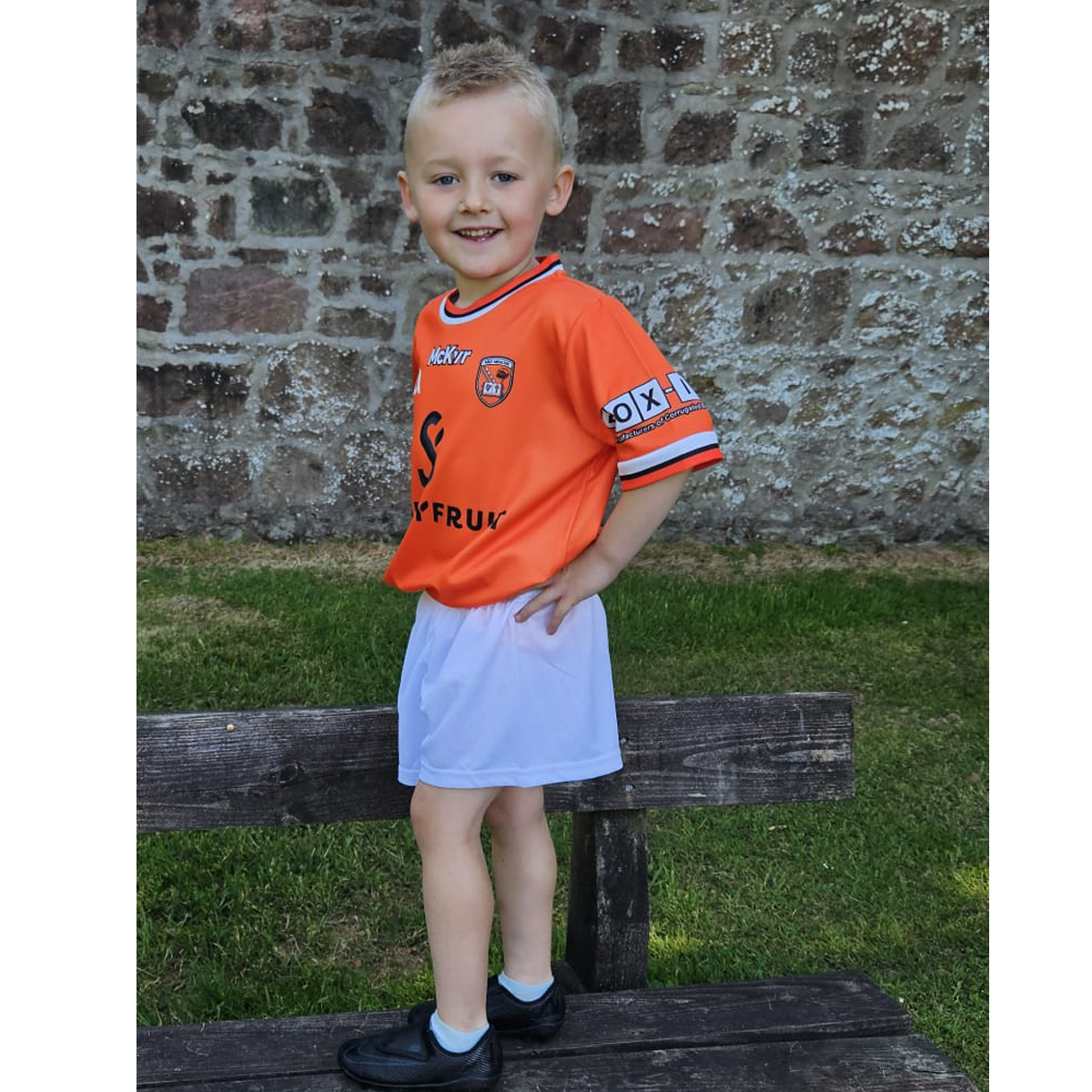McKvr Armagh GAA Home Mini Kit - Youth - Orange