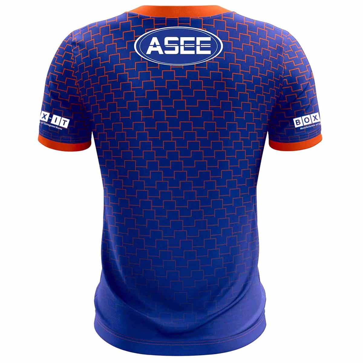 McKvr Armagh GAA Official Goalkeeper Jersey - Adult - Blue/Orange Player Fit