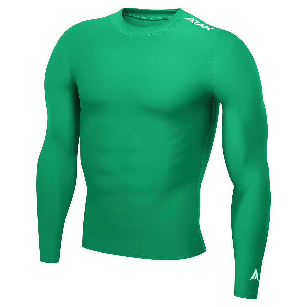 Atak Compression Recovery Long Sleeve Top - Adult - Green
