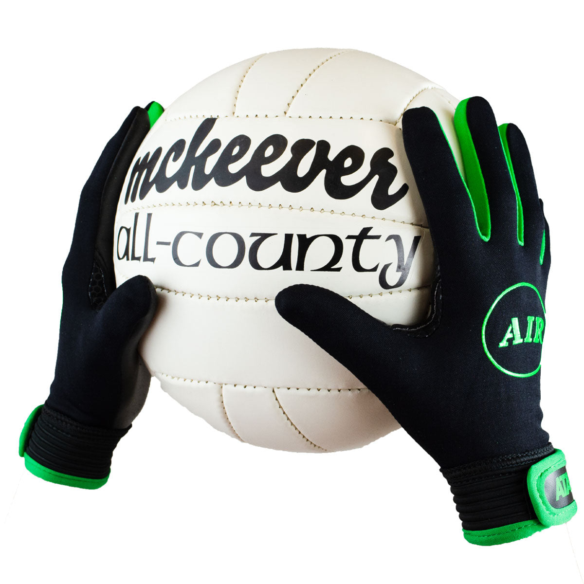 Atak Air Gaelic Gloves - Youth - Green