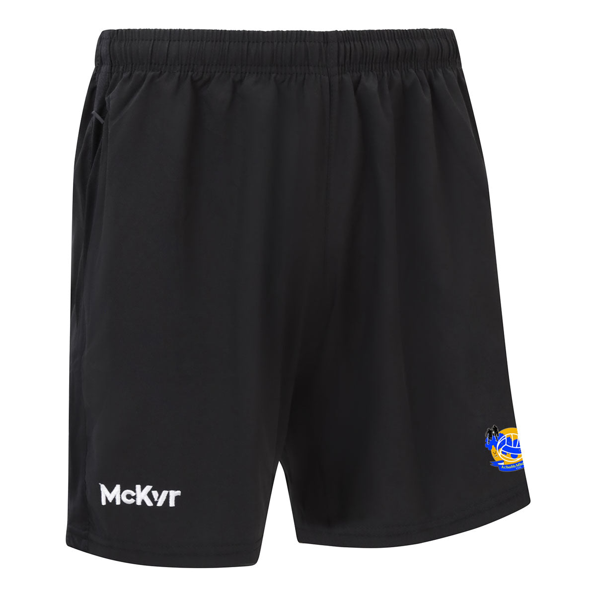McKvr Aughawillan GAA Core 22 Leisure Shorts - Adult - Black