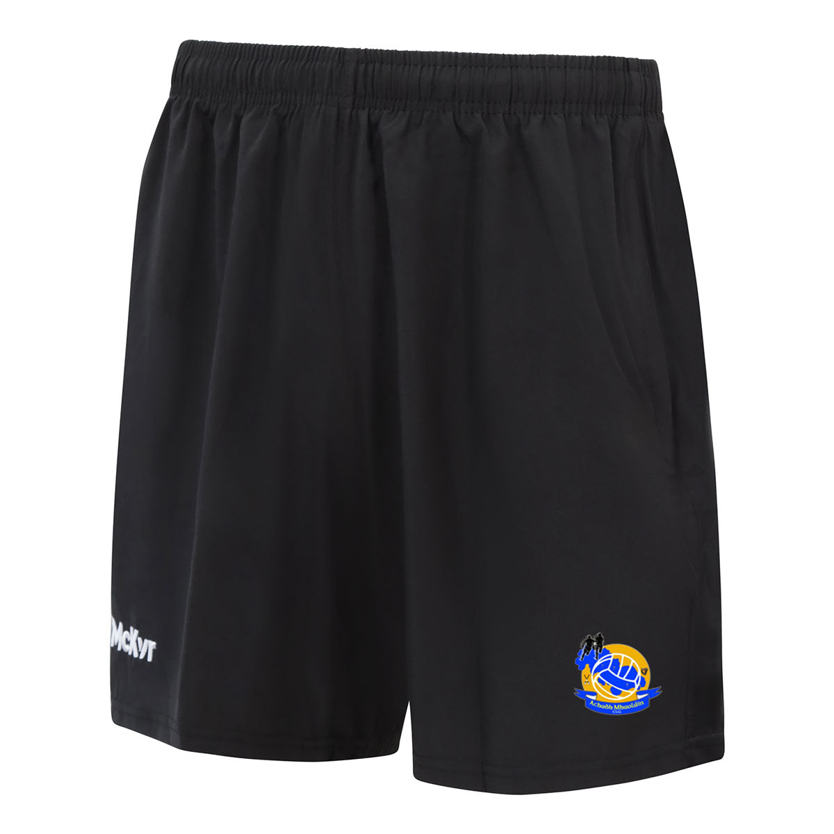 McKvr Aughawillan GAA Core 22 Leisure Shorts - Adult - Black