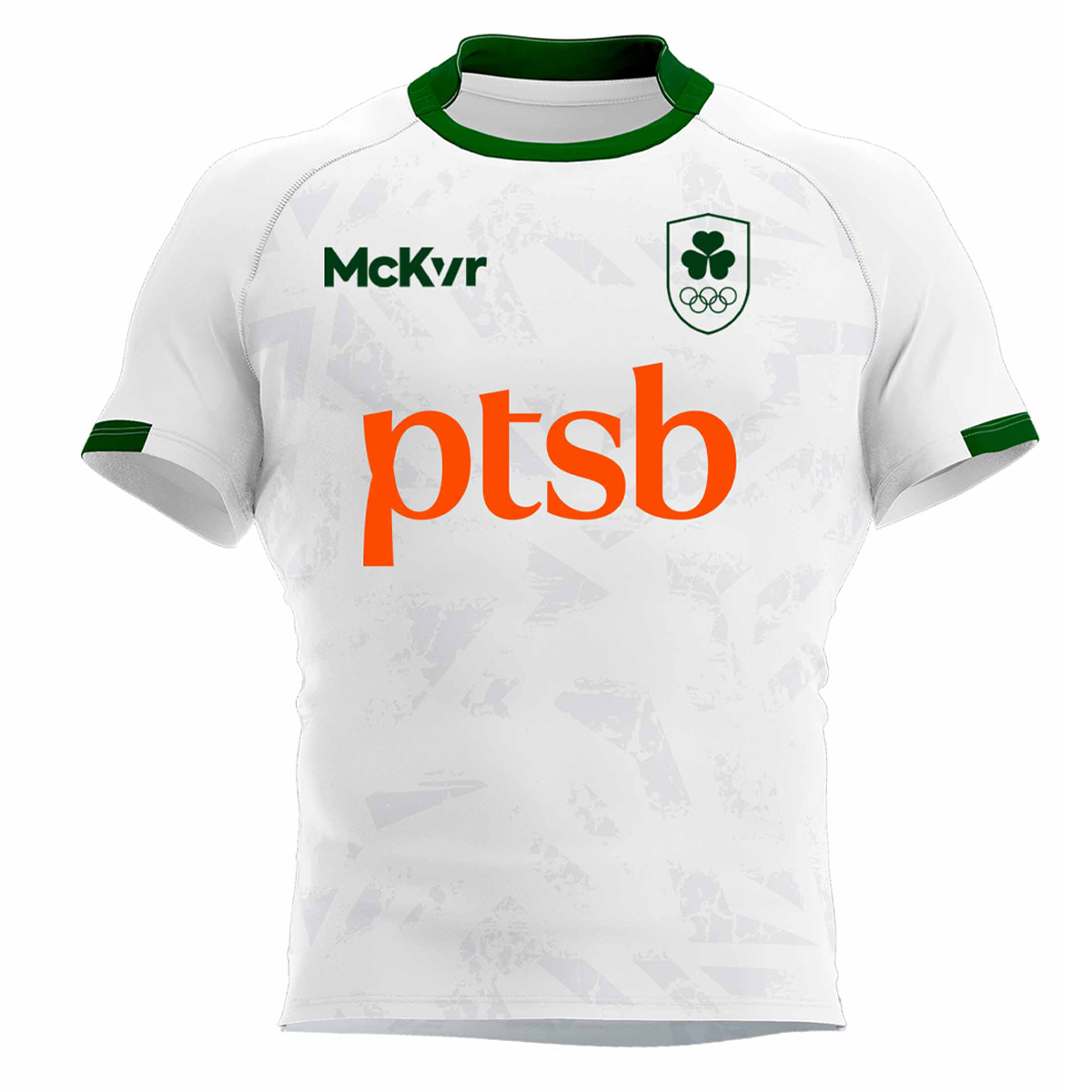 Mc Keever Team Ireland Away Rugby Jersey - Adult - White