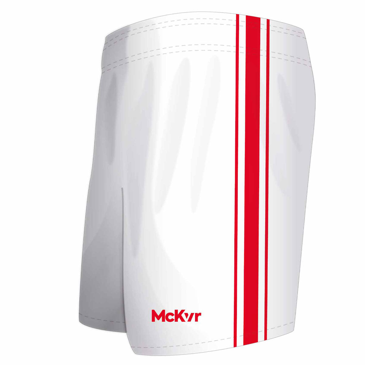 Mc Keever Bailieborough Shamrocks GAA Playing Short - Womens - White/Red