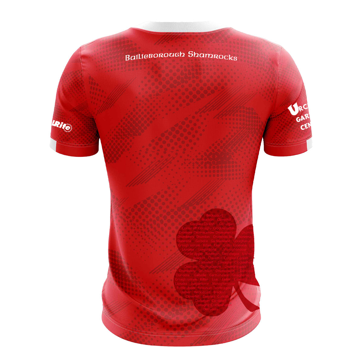 Mc Keever Bailieborough Shamrocks GAA Mens Playing Jersey - Adult - Red