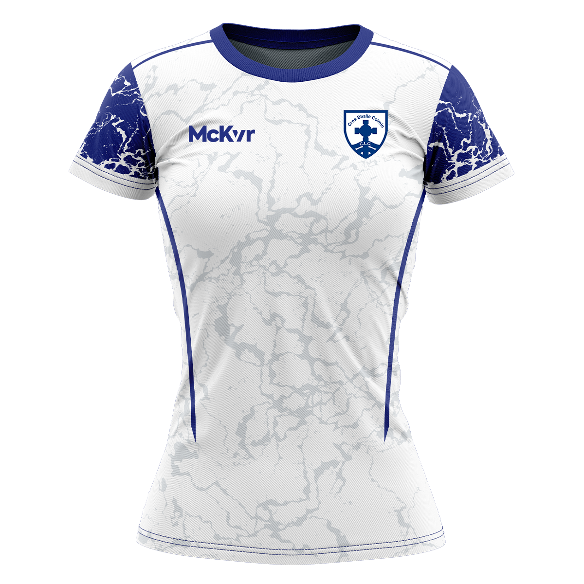 Mc Keever Blessington GAA Training Jersey - Womens - White