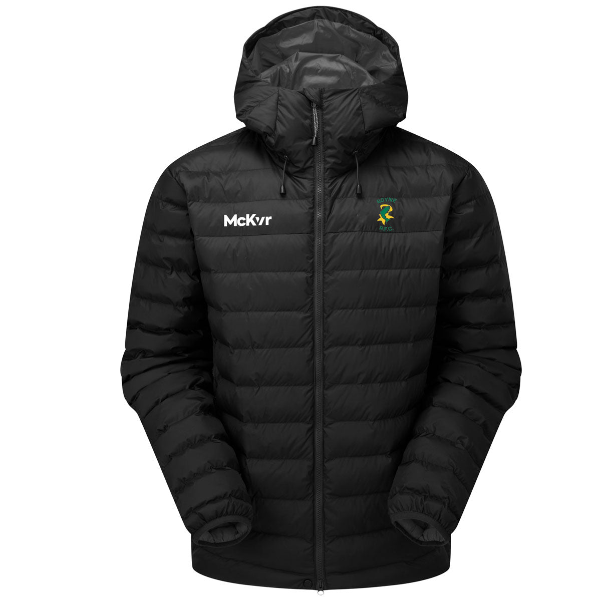 Mc Keever Boyne RFC Core 22 Puffa Jacket - Youth - Black