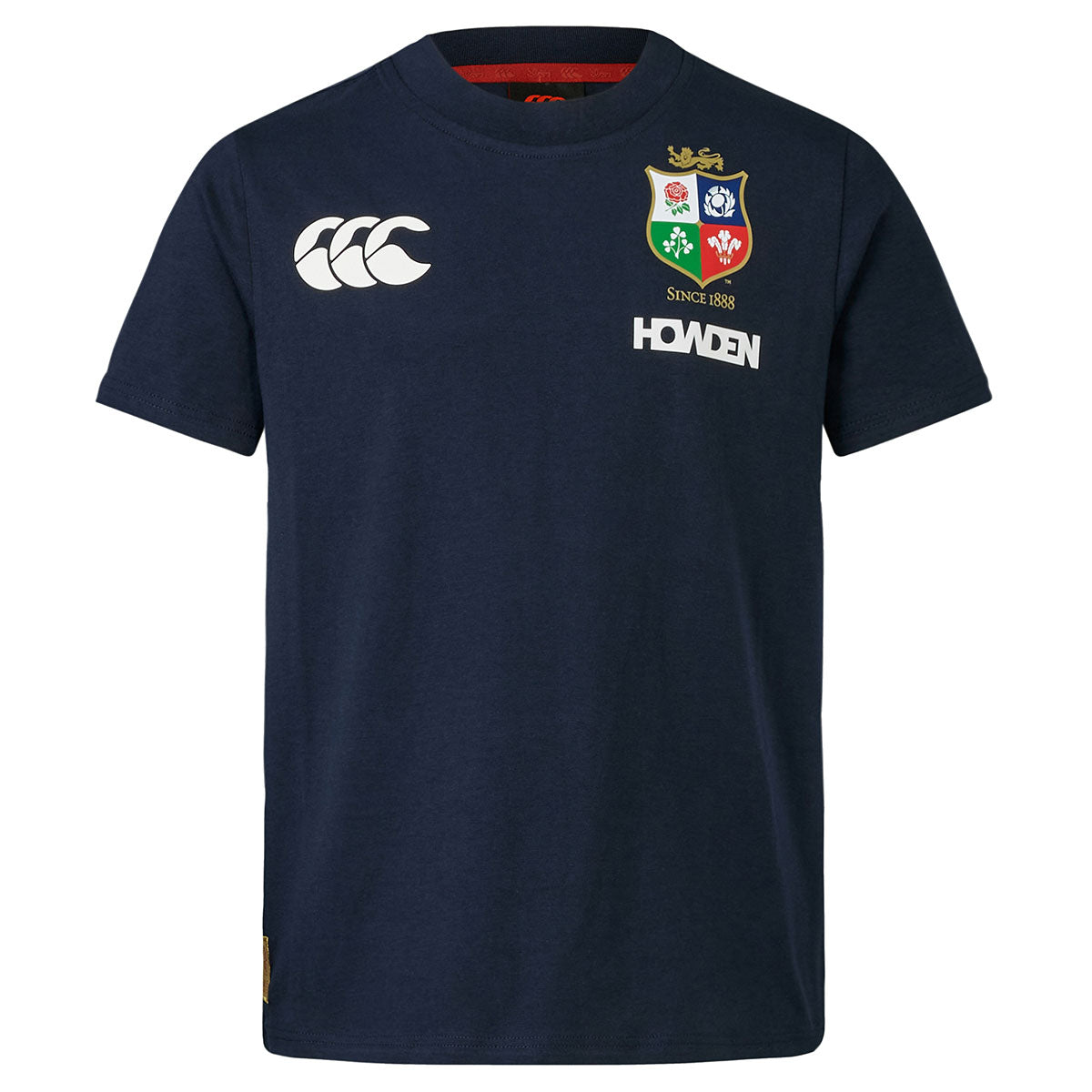 Canterbury British and Irish Lions Cotton Rugby Tee - Youth - Dark Sapphire