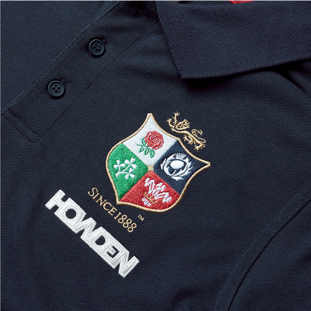 Canterbury British and Irish Lions Pique Rugby Polo - Mens - Dark Sapphire